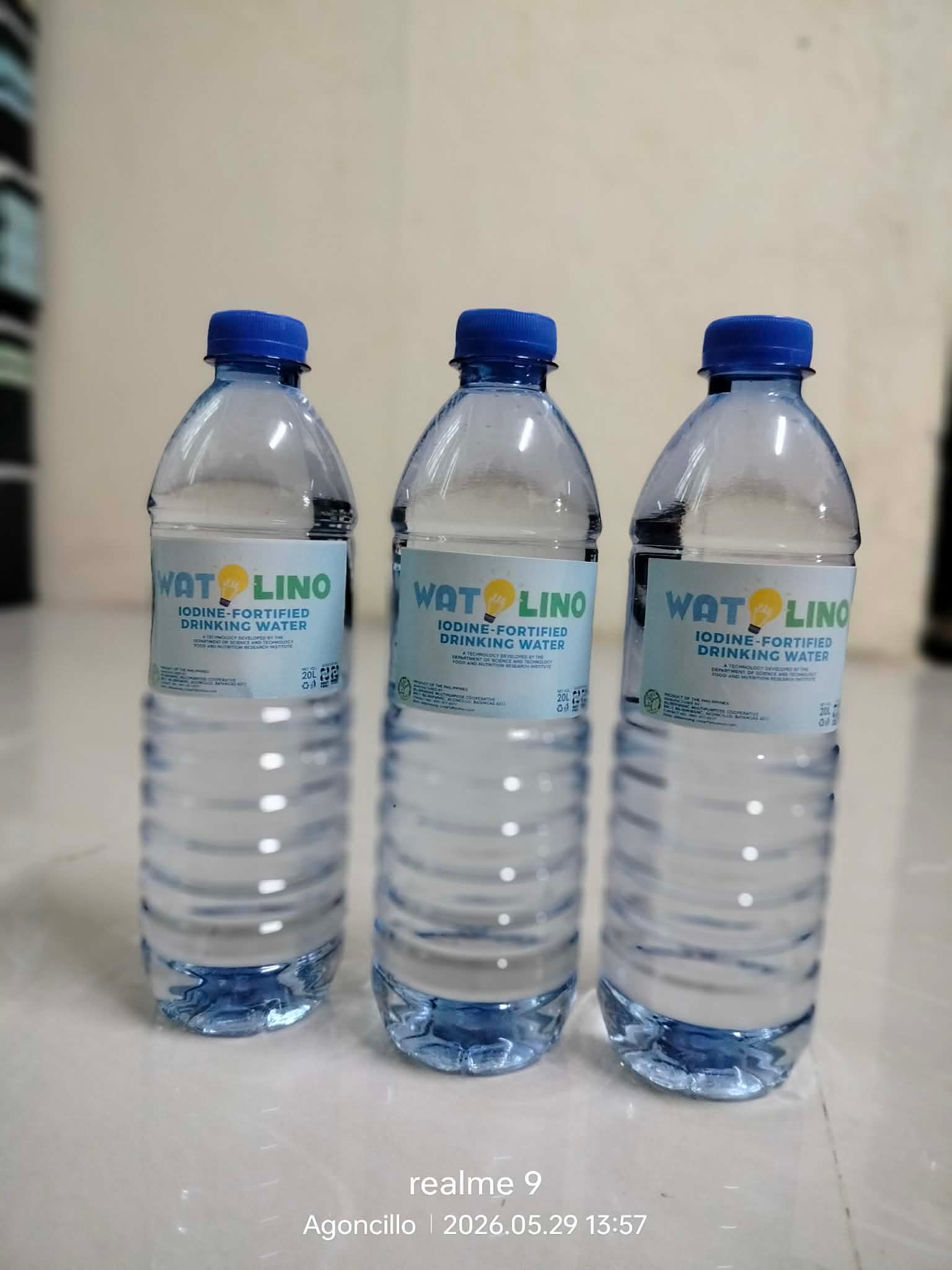 WATALINO IODINE-FORTIFIED DRINKING WATER